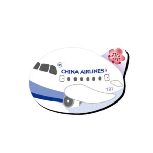 客製化 B787 飛機造型滑鼠墊