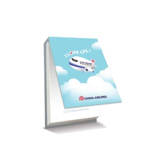 Q版飛機天空精裝便條本